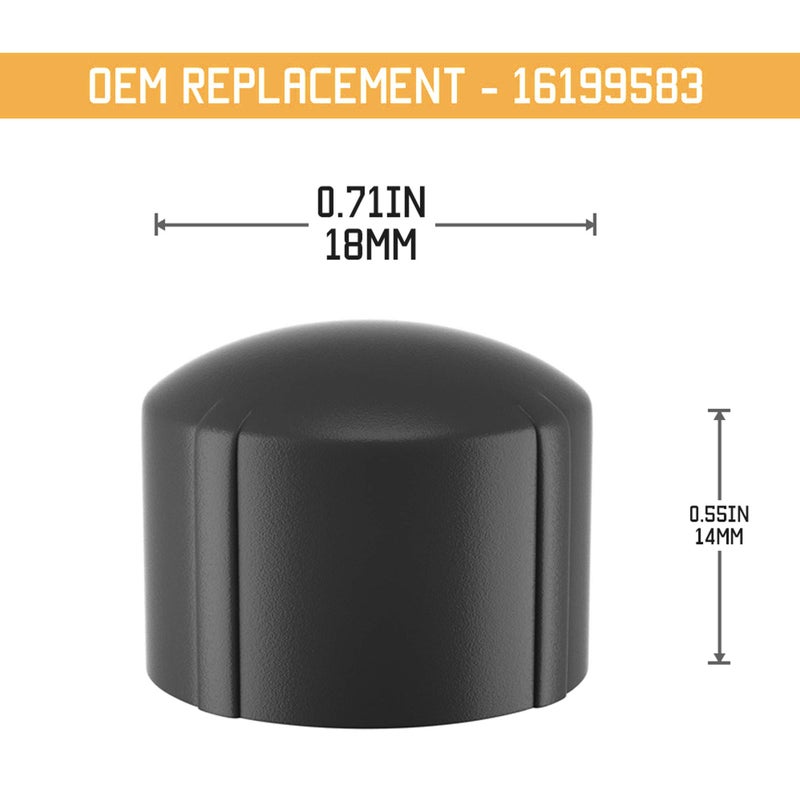 RDBS Radio Accessories 6 PCS Stereo Radio Volume Control Knobs Kit OEM Replacement for GMC Cadillac Chevrolet - Image 3